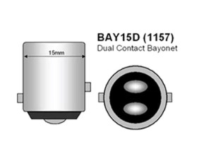 LED PY21W BAY15D 4014x18 (в комплекте 1 лампа)